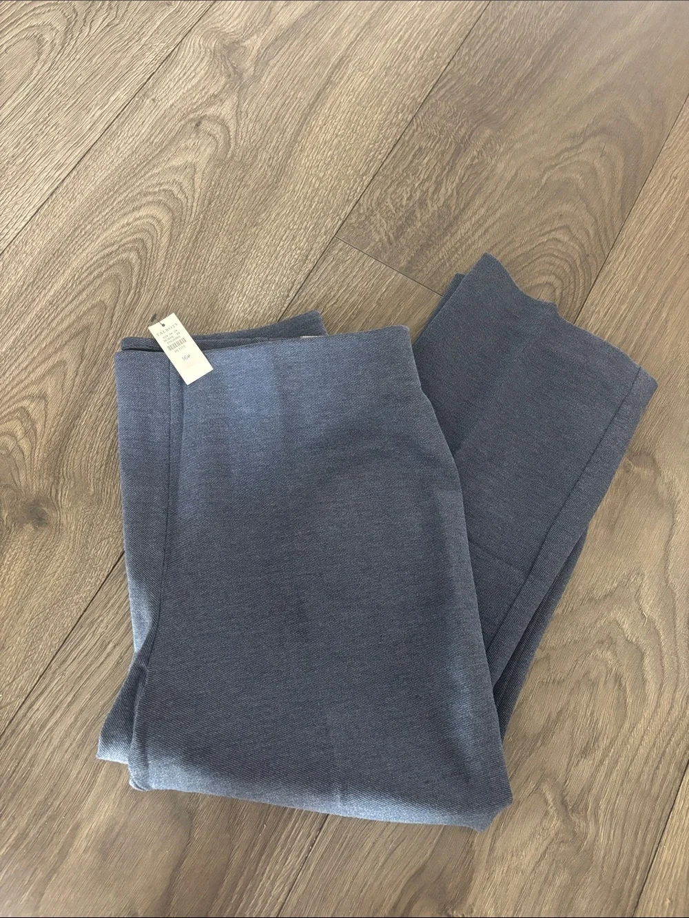 Talbots Montauk Blue Pull-On Stretch Knit Pants for Women
